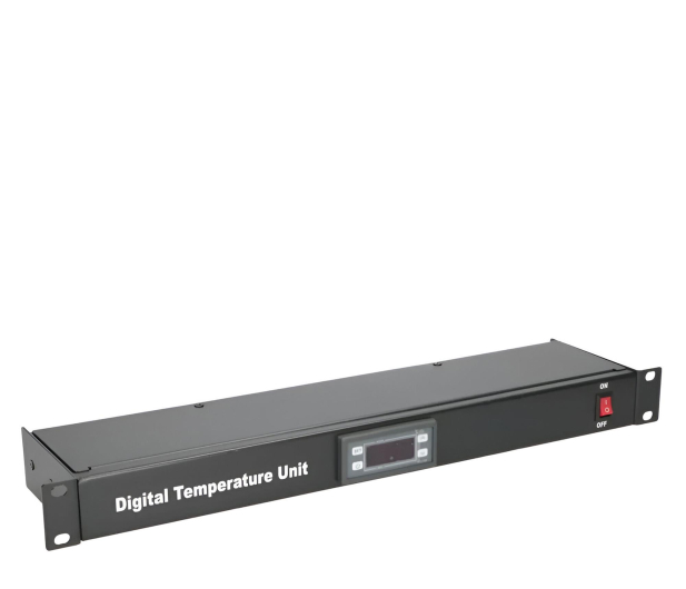 ExtraLink  Termostat 19" 1U (czarna) - 1323261 - zdjęcie 3